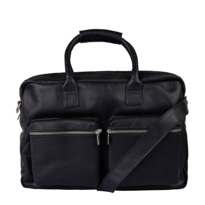 Cowboysbag The Bag Zwarte Leren Schoudertas 1030-000100