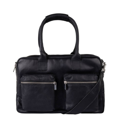 Cowboysbag The Bag Small Zwarte Leren Schoudertas 1118-000100