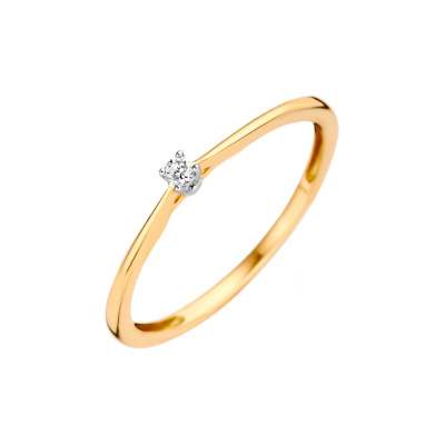 Blush Diamonds 14k Gouden Ring Met Diamant 1620BDI