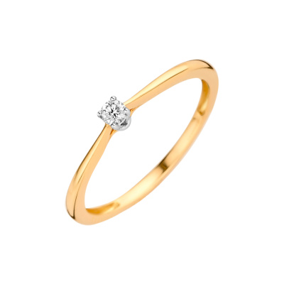 Blush Diamonds 14k Gouden Ring Met Diamant 1621BDI