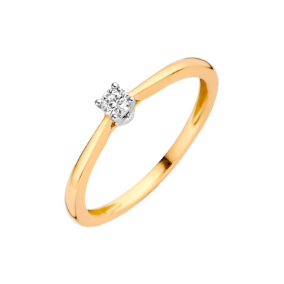 Blush Diamonds 14k Gouden Ring Met Diamant 1622BDI