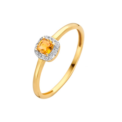 Blush Diamonds 14k Gouden Ring Met Diamant 1636YDC