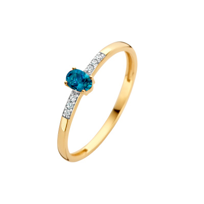 Blush Diamonds 14k Gouden Ring Met Diamant 1637YDL