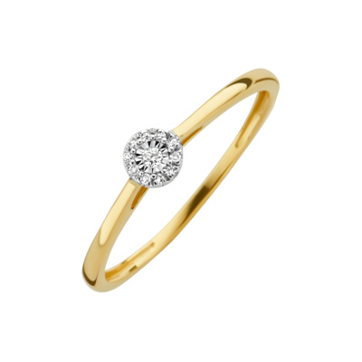 Blush Diamonds 14k Gouden Ring Met Diamant 1646BDI