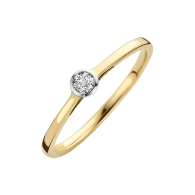 Blush Diamonds 14k Gouden Ring Met Diamant 1653BDI