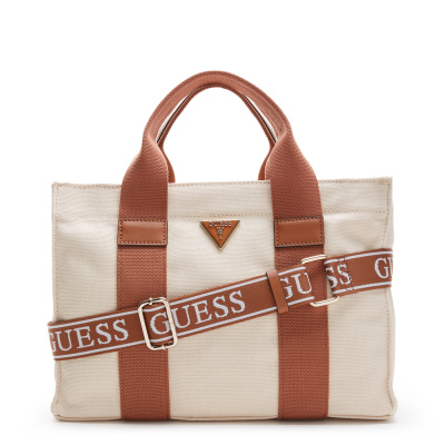 Guess Canvas Witte Shopper HWAG93-19220-NTC
