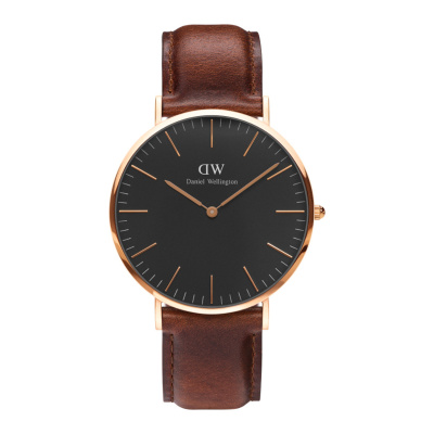 Daniel Wellington Classic Black St Mawes horloge (40 MM) DW00100124