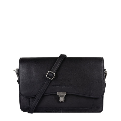 Cowboysbag Essentials Zwarte Leren Crossbody Tas 3299-000100