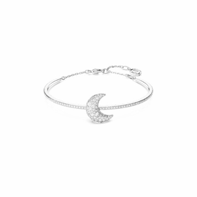 Swarovski Luna Zilverkleurige Armband 5666175 (Lengte: 17.00 CM)