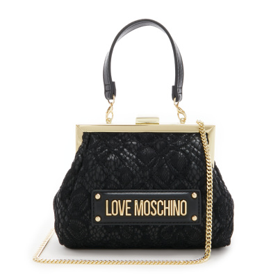 Love Moschino Quilted Bag Zwarte Handtas JC4021PP1ILB100A