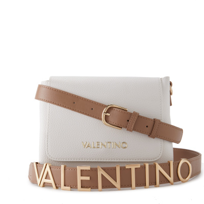 Valentino Bags Alexia Witte Crossbody Tas VBS5A806BIANCOCUOIO