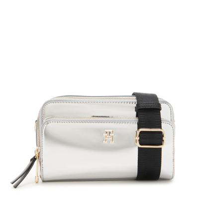 Tommy Hilfiger Iconic Tommy Zilvere Crossbody Tas AW0AW152010IO