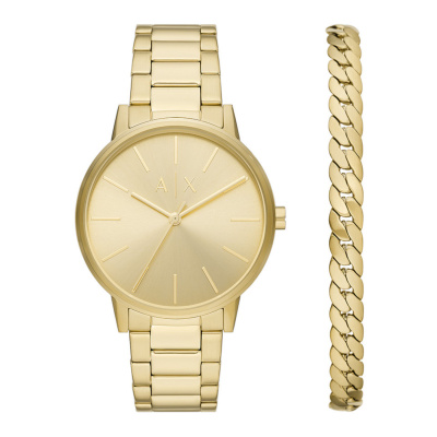 Armani Exchange Heren Horloge en Armband Giftset AX7144SET
