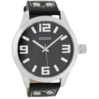 OOZOO Timepieces horloge Zwart/Zwart C1054 (46 mm)