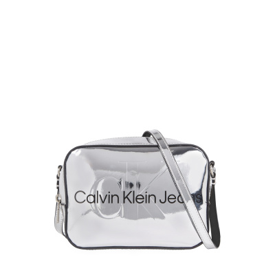 Calvin Klein Sculpted Zilverkleurige Crossbody Tas K60K6118580IM