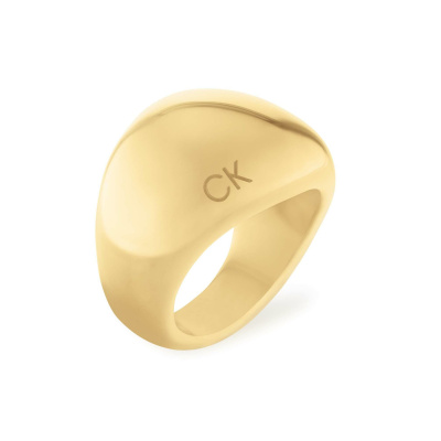Calvin Klein Goudkleurige Ring CJ35000441
