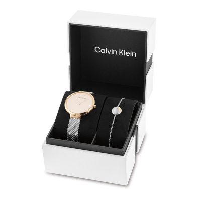 Calvin Klein Dames Horloge en Armband Giftset CK35700005