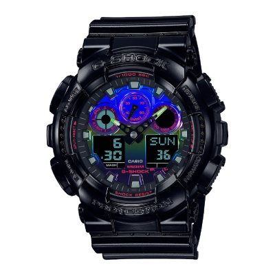 G-Shock Classic Heren Horloge GA-100RGB-1AER