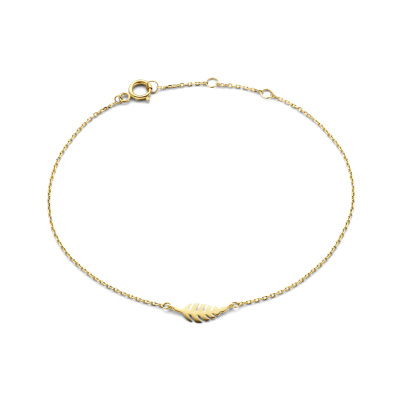 Isabel Bernard Monceau Giselle 14 karaat gouden armband IB320080