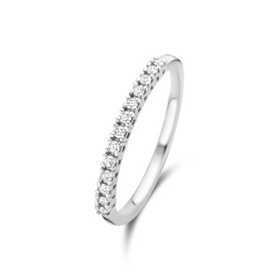 Isabel Bernard De la Paix Madeline 14 Karaat Witgouden Ring | Diamant 0.14 ct | IBD330021