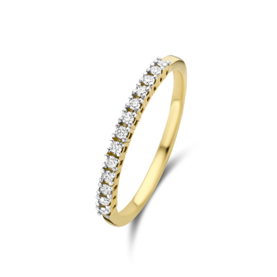 Isabel Bernard De la Paix Madeline 14 Karaat Gouden Ring | Diamant 0.14 ct | IBD330023