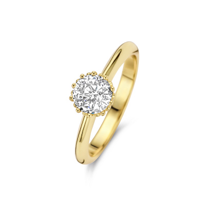 Parte Di Me Cento Luci Rosia 925 sterling zilveren gold plated ring PDM33041