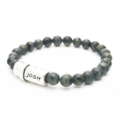 Josh Vintage Groene Armband 09285-BRA-S/GREEN