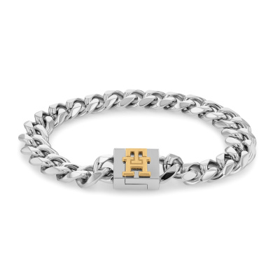 Tommy Hilfiger Jewels Monogram Zilverkleurige Armband TJ2790463