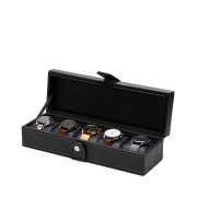 Mats Meier Mont Fort zwarte horlogebox voor 5 horloges 